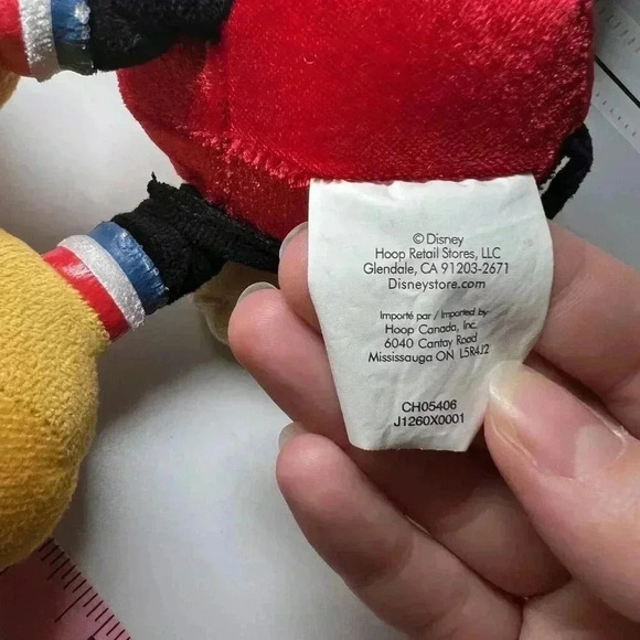Disney Store Mickey Mouse Americana July 4th Plush Stuffed Animal Toy American - Picture 5 of 5